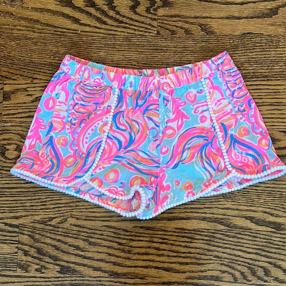 Lilly Pulitzer girls shorts, size L(8/10)